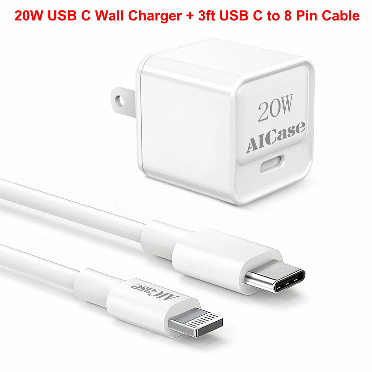 Buy Tart 20W Fast Charger Adapter And Cable Compatible with iPhone